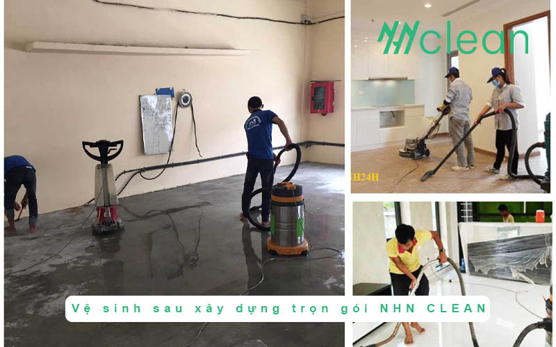 Lợi ích của gói vệ sinh sau xây dựng trọn gói giá rẻ
