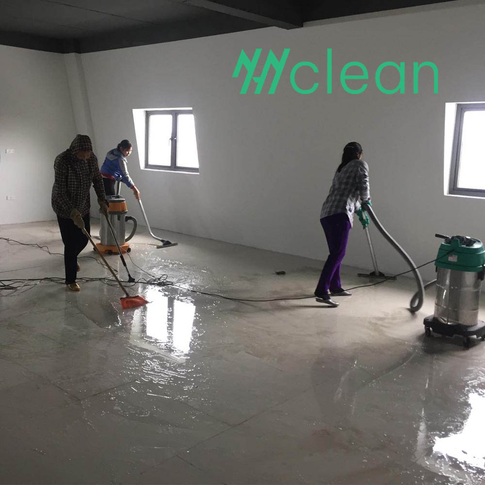 Vệ sinh sau xây dựng công ty NHN CLEAN