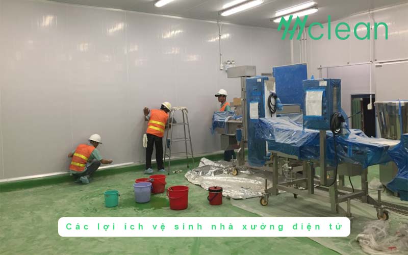 Lợi ích vệ sinh nhà xưởng điện tử thường xuyên