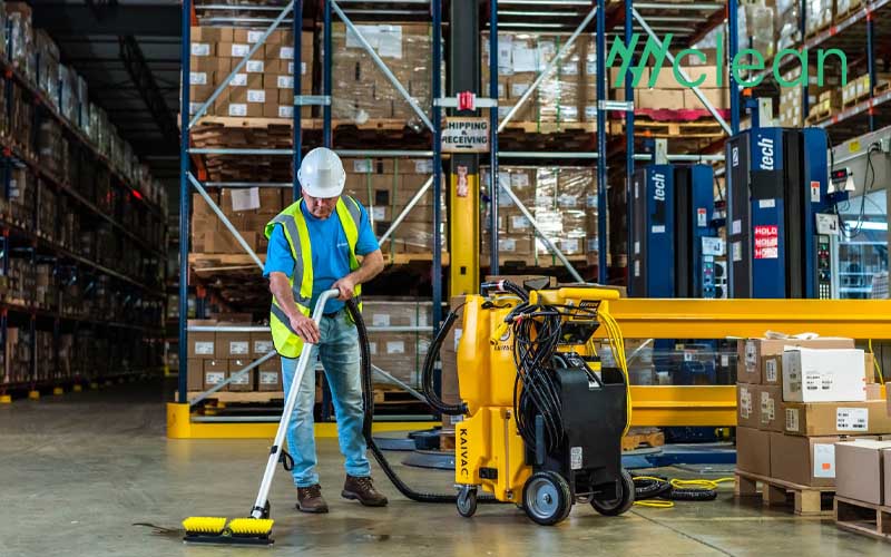 hóa chất tẩy rửa sàn nhà xưởng phù hợp