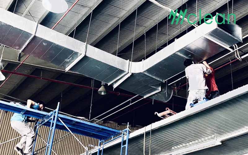 vì sao cần phải vệ sinh hệ thống thông gió nhà xưởng