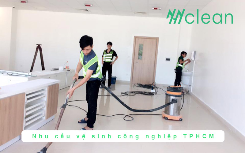 Nhu cầu vệ sinh công nghiệp tại TPHCM